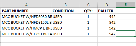 MCC buckets - MOTOR CONTROL CENTERS
