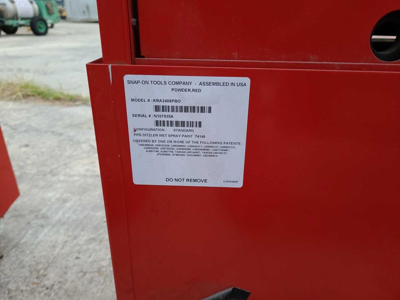 2 Snap on tool cribs (1 two drawer and 1 6 drawer) (Lot 2586578) San Antonio, TX - TOOL STORAGE