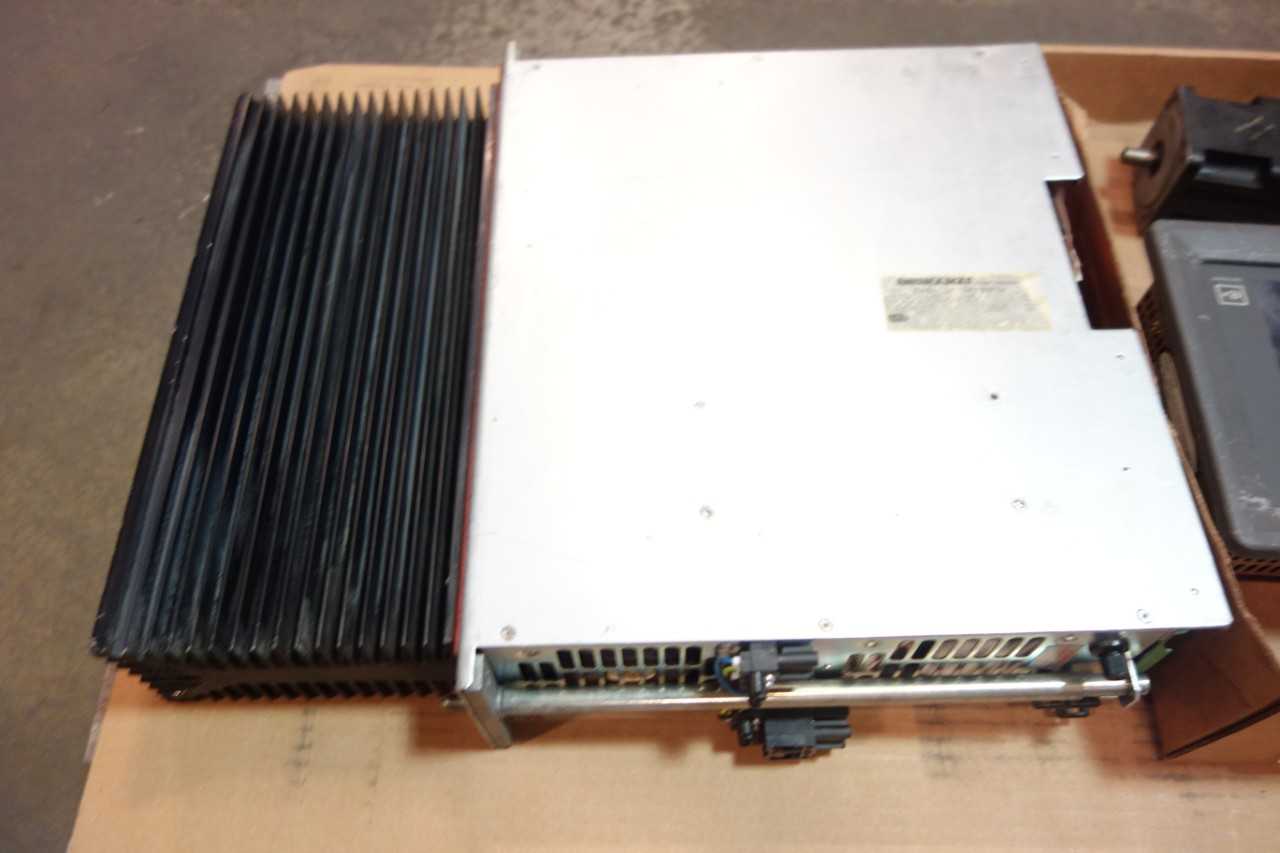 1 LOT OF SERVO MOTOR, SERVO DRIVE & AMP, OPERATOR INTERFACE PANEL- ALLEN BRADLEY, INDRAMAT, CUTLER HAMMER - SERVO