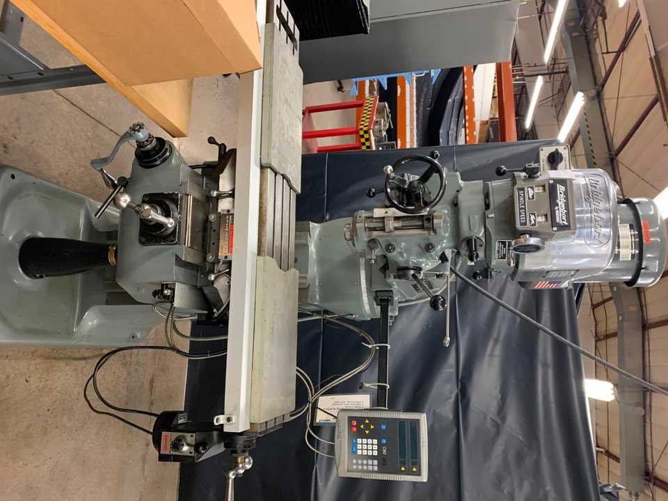 Bridgeport Vertical Knee Mill - MILLING MACHINES