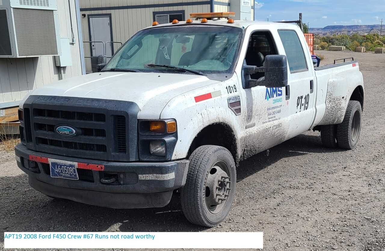2008 Ford F450 CrewCab - HYDRO EXCAVATOR TRUCKS