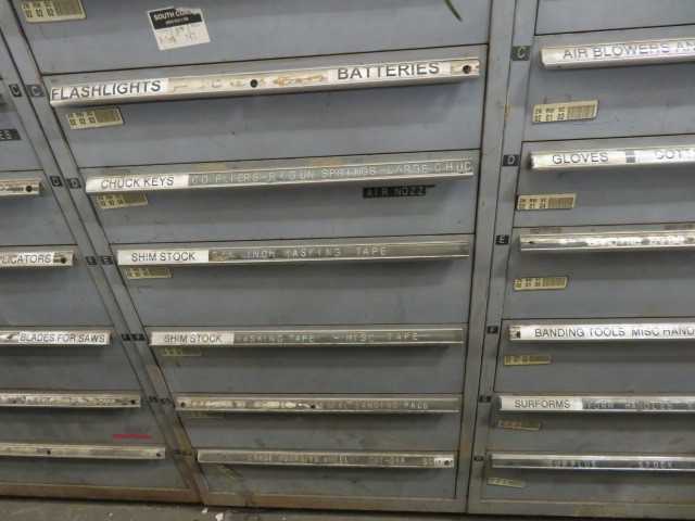 7  Drawer Stanley Vidmar and contents - MISCELLANEOUS
