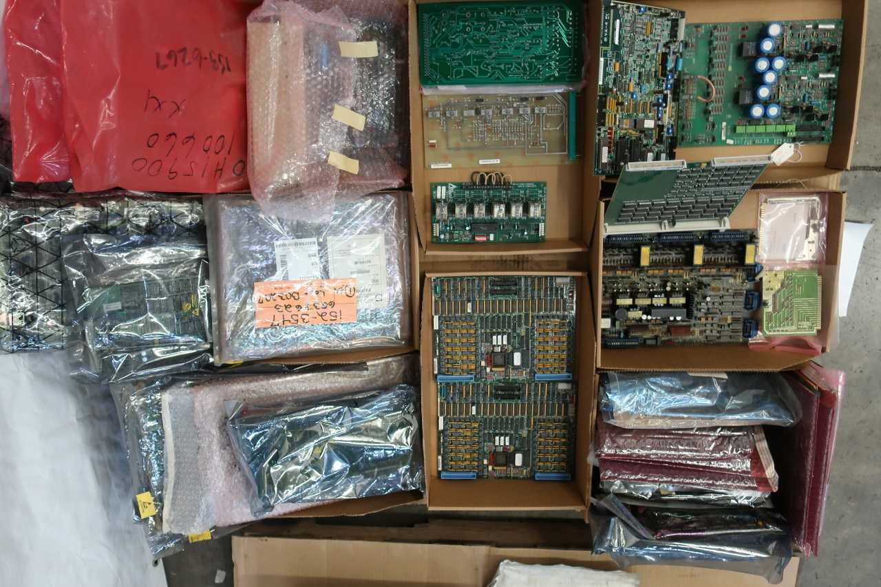 2 PALLETS OF ASSORTED PCB CIRCUIT BOARDS - AUTOMATION & CONTROLS