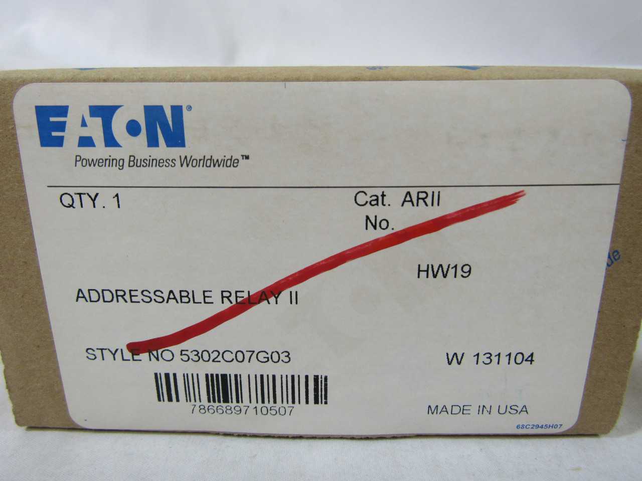 (8) Eaton ARII Other Relay Addressable Relay - AUTOMATION & CONTROLS