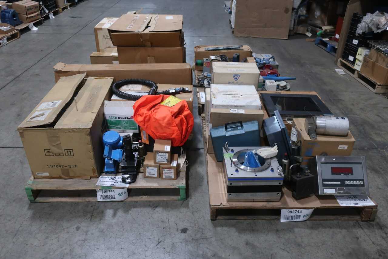 4 PALLETS OF ASSORTED MRO - INDUSTRIAL PARTS