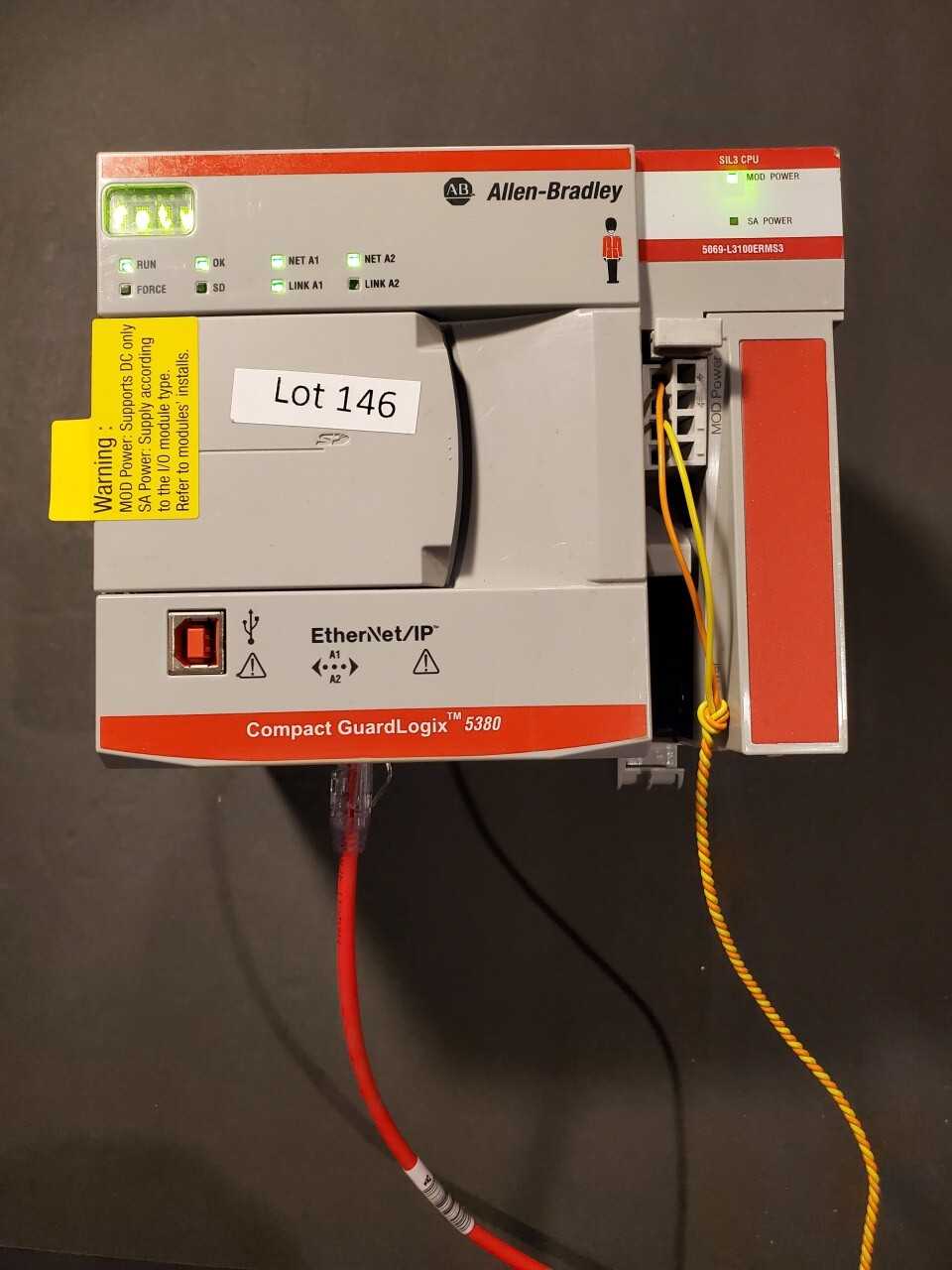 Allen Bradley CompactLogix 5069-L3100ERMS3 - AUTOMATION & CONTROLS Allen Bradley CompactLogix 5069-L3100ERMS3 - AUTOMATION & CONTROLS