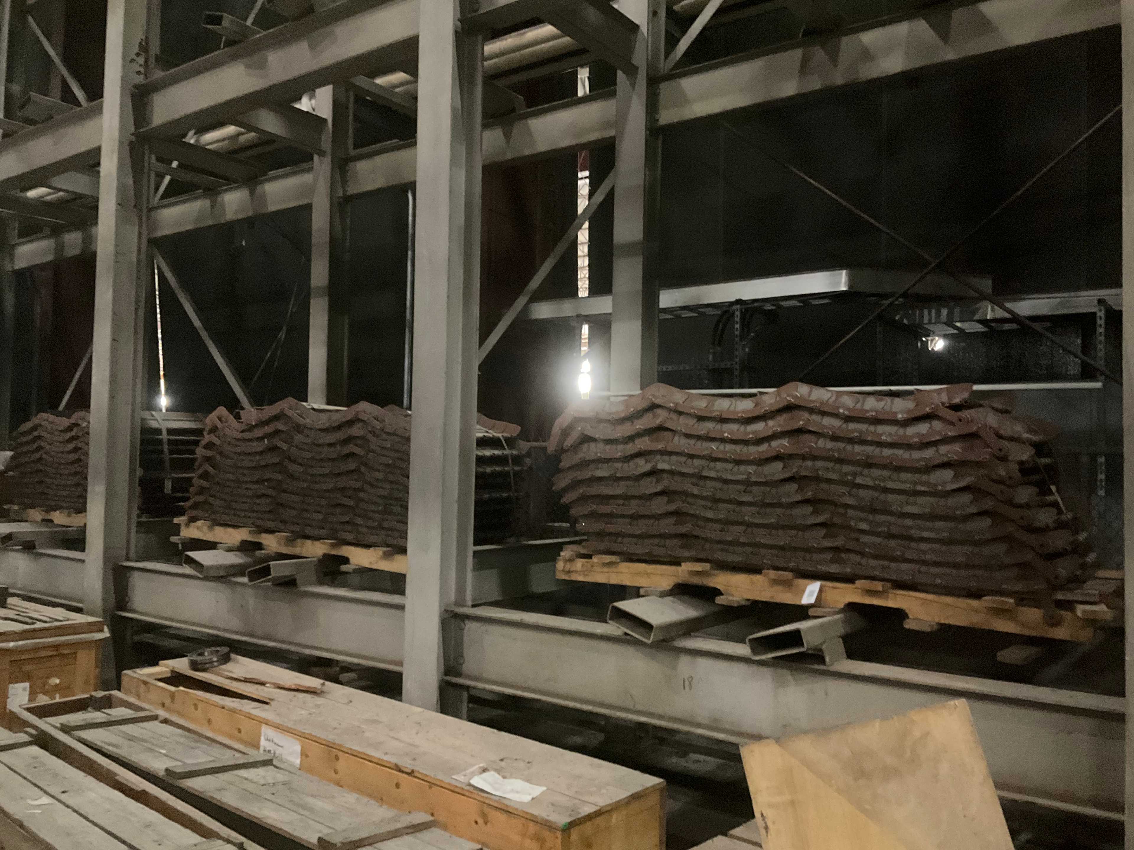 QTY 3 - STEEL CONVEYOR BELTS - CONVEYOR PARTS