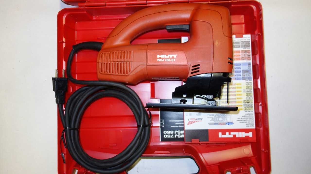 HILTI WSJ 750-ET JIGSAW - ELECTRIC POWER TOOLS