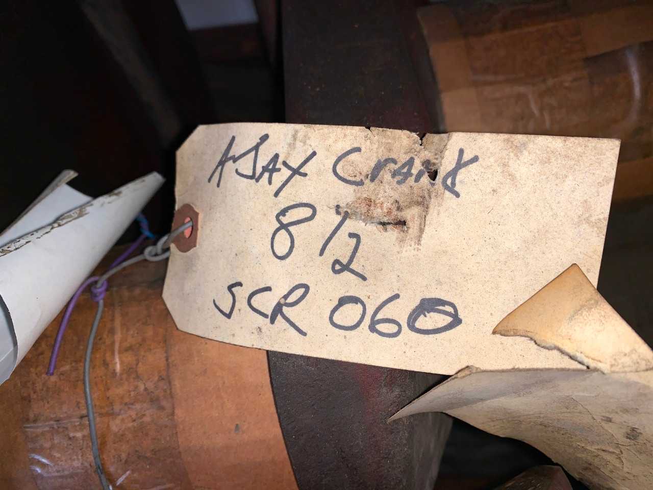 Ajax Crank Shaft 8.5 SCR 060 - PALLET JACKS