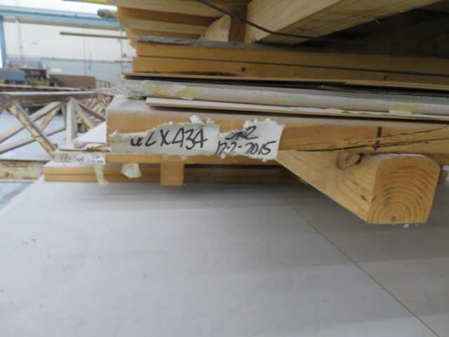 New Aluminum Sheet Inventory for Aircraft Mfg. with Certs - MACHINING ACCESSORIES & TOOLING