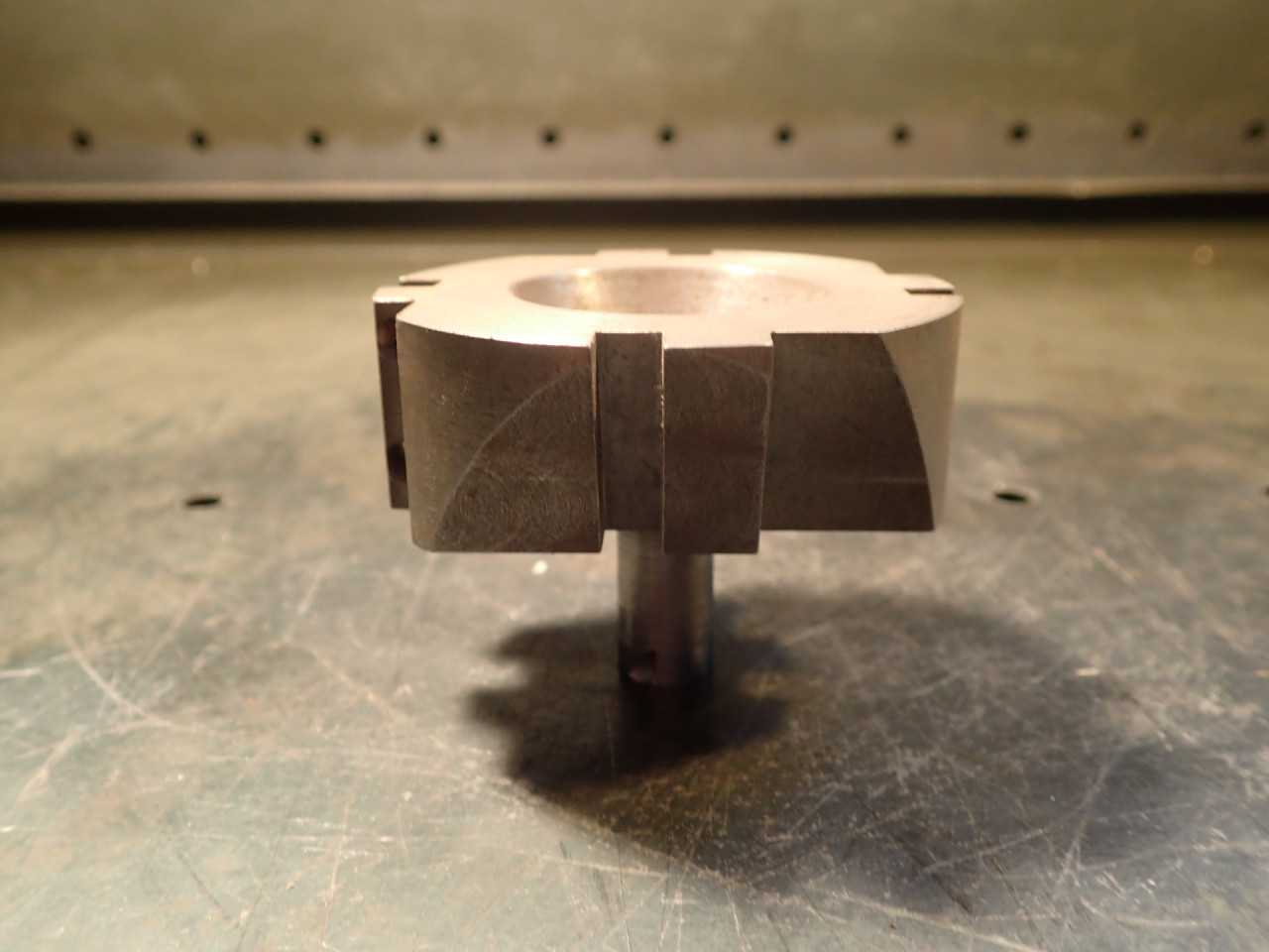 2-3/4" Face Mill Milling Cutter 1/2" Straight Shank 4-Groove 1/4" Tool Steel Bit - HOLEMAKING TOOLS