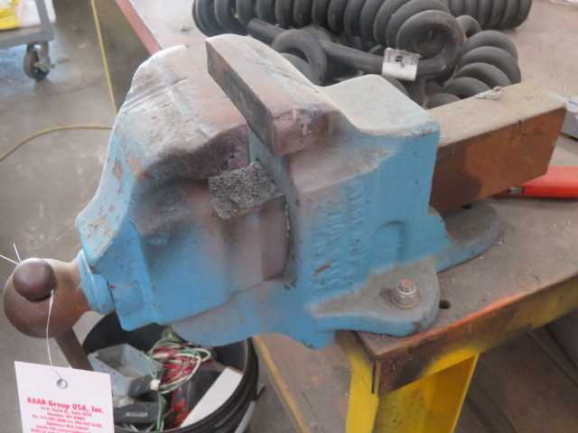 Wilton Vice, steel work table and contents - MISCELLANEOUS