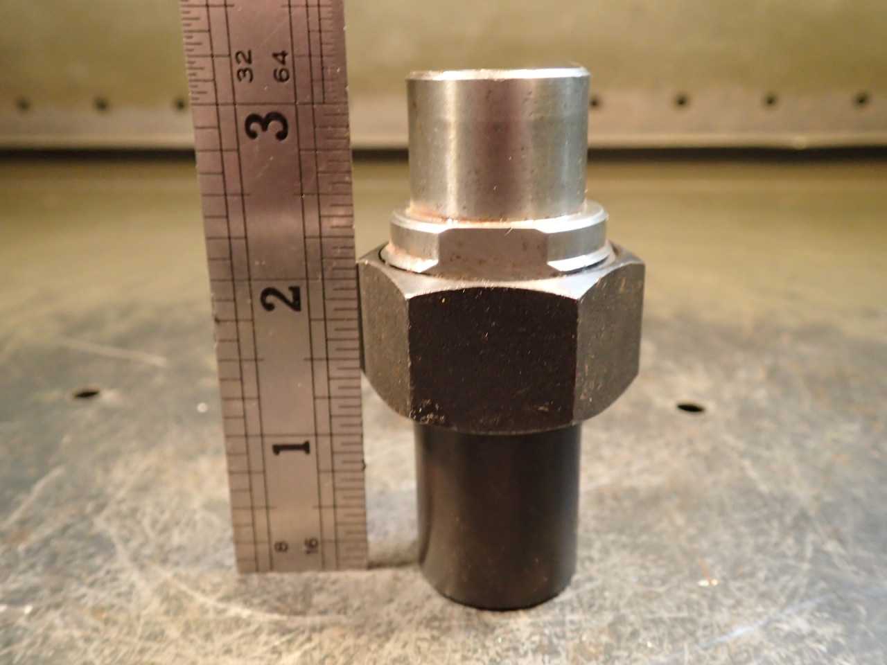 DA-100 Low Profile Double Angle Collet Chuck: 1" Shank w/ 1/2" -20 Female Thread - MACHINE TOOLING