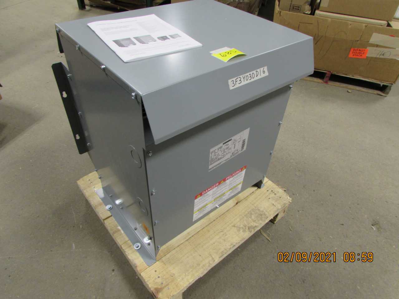 Siemens Transformer - CONTROL TRANSFORMERS