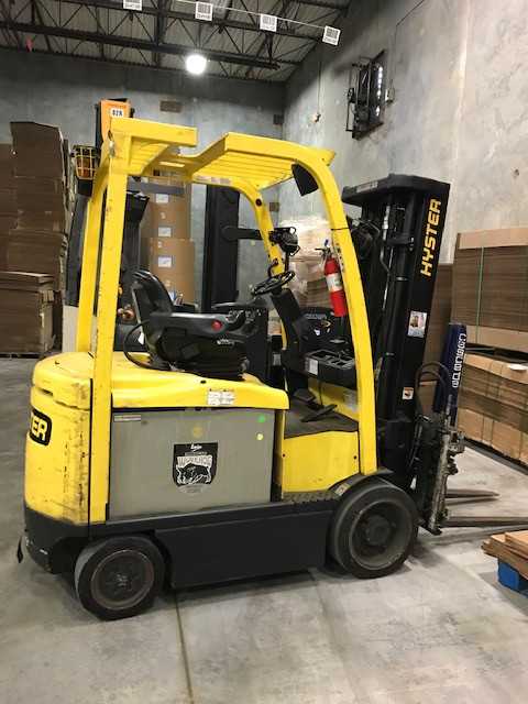 2009 Hyster E60XN-33 sitdown counterbalance, Norcross, GA - FORKLIFTS