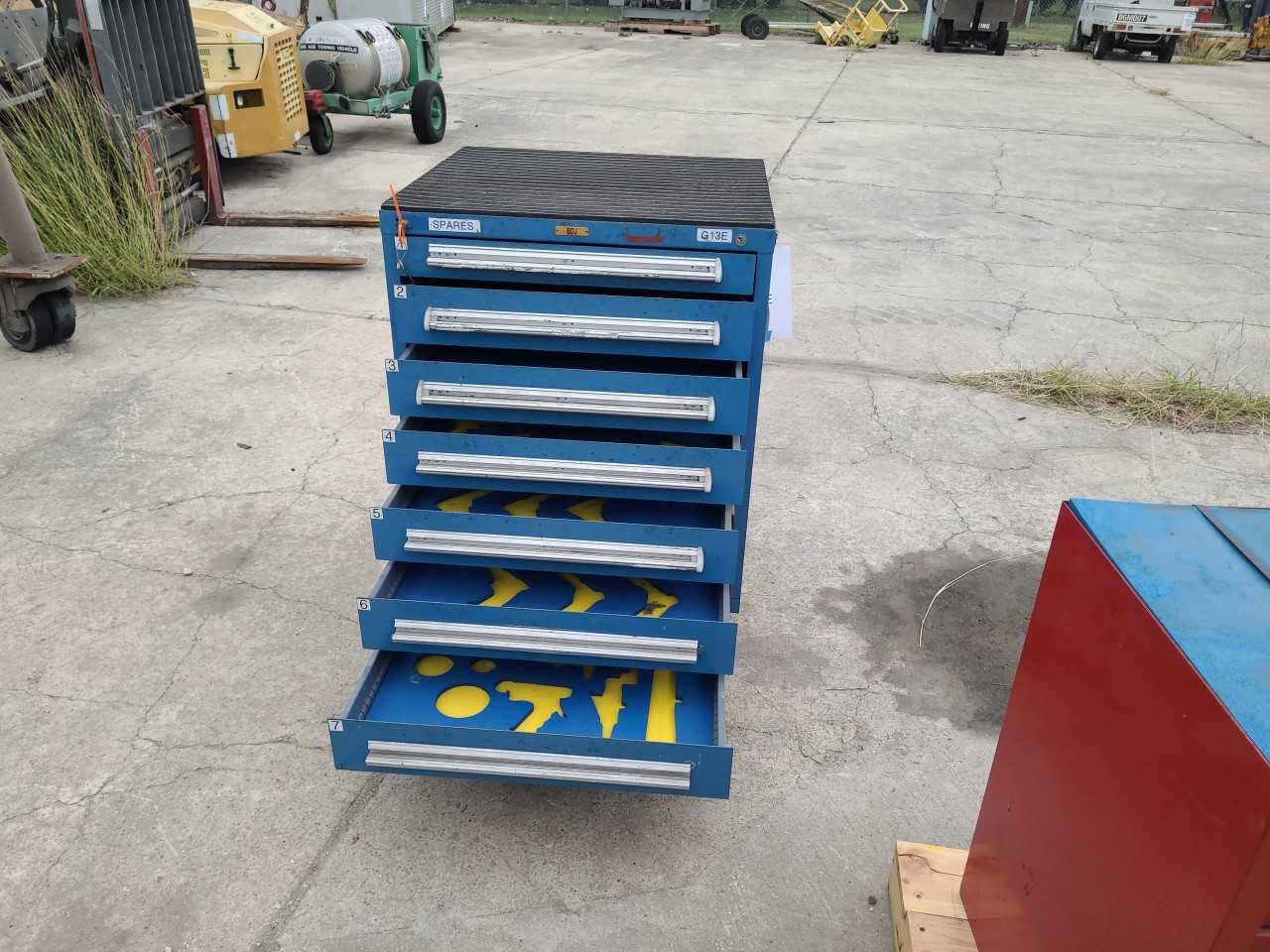 BDJ 7 drawer tool crib (Lot 2586581) San Antonio, TX - TOOL STORAGE