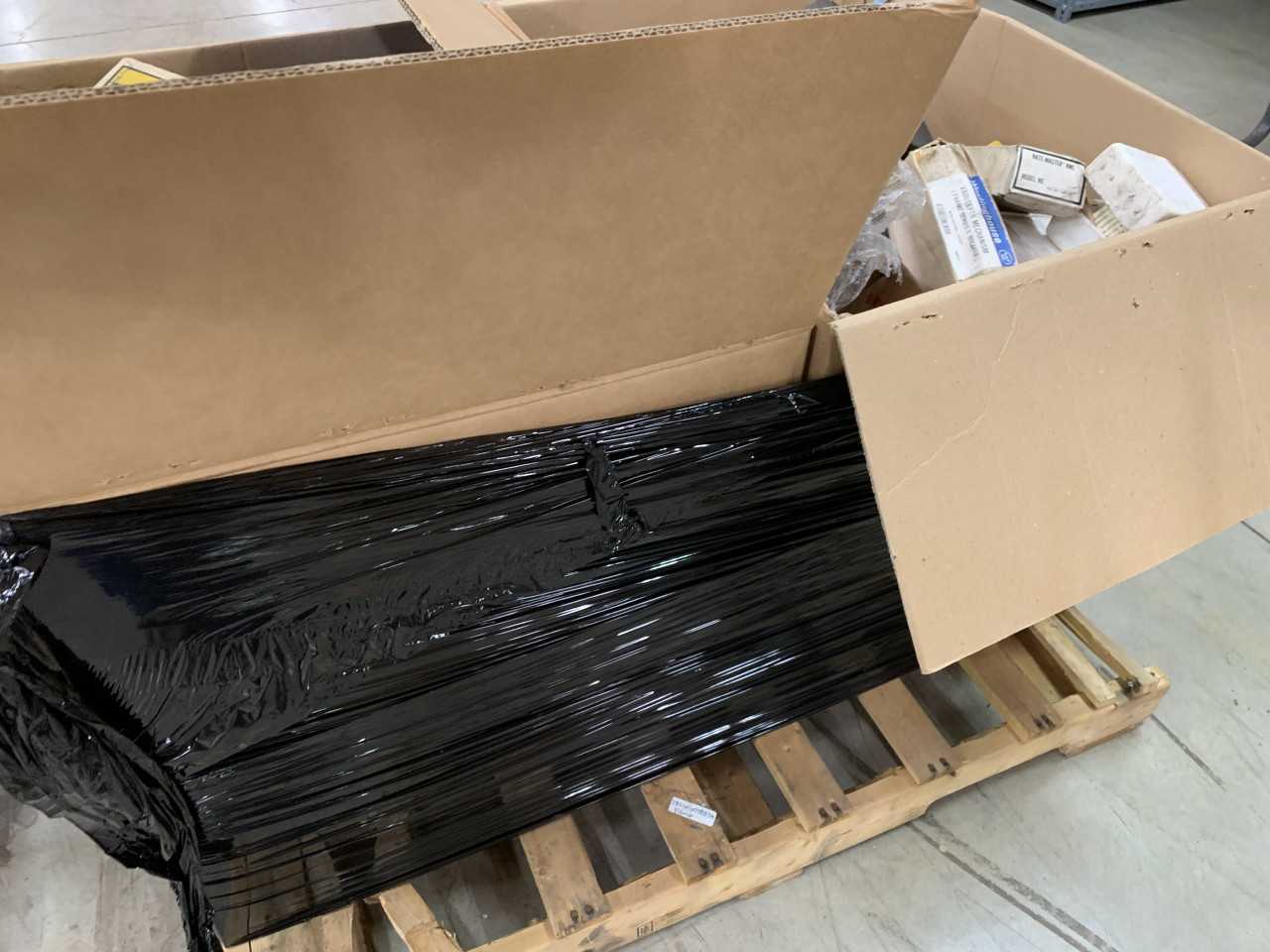 CRATE OF ELECTRICAL AUTOMATION PARTS RETURNS AND NON-WORKING ITEMS. - MISCELLANEOUS