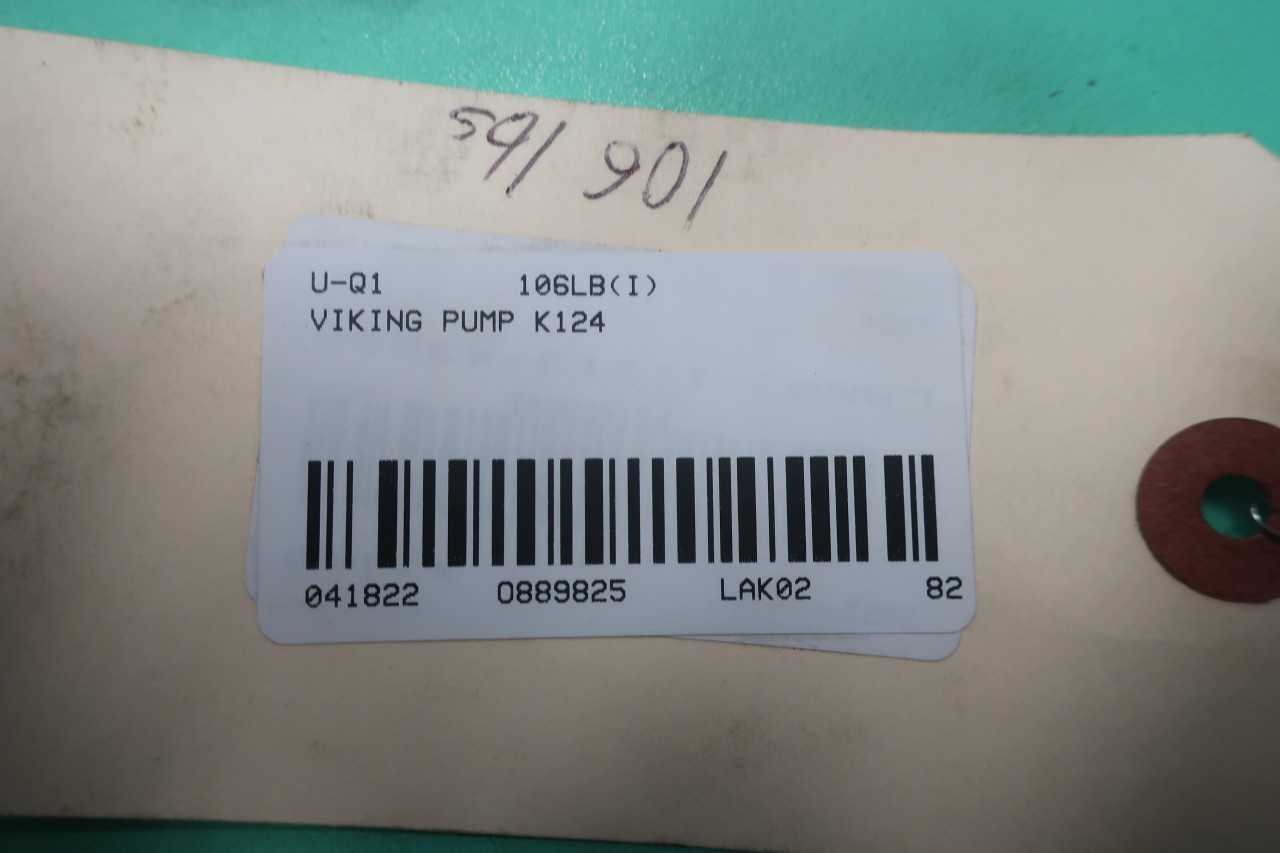 VIKING PUMP K124 2-1/2IN GEAR PUMP - GEAR PUMP