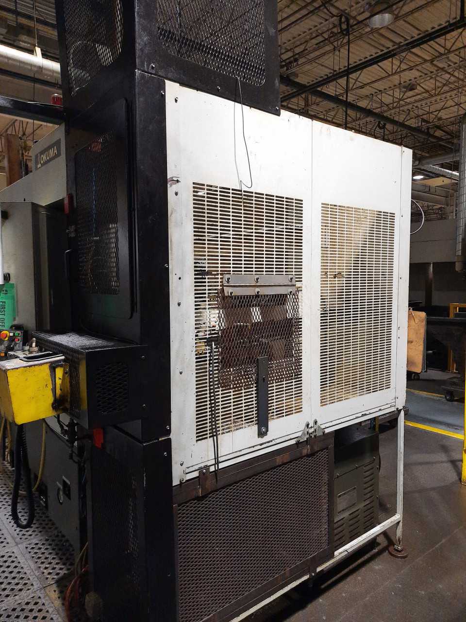 2007 OKUMA 2SP-150HG Twin Spindle Horizontal Gantry Loaded Lathe - CNC LATHES