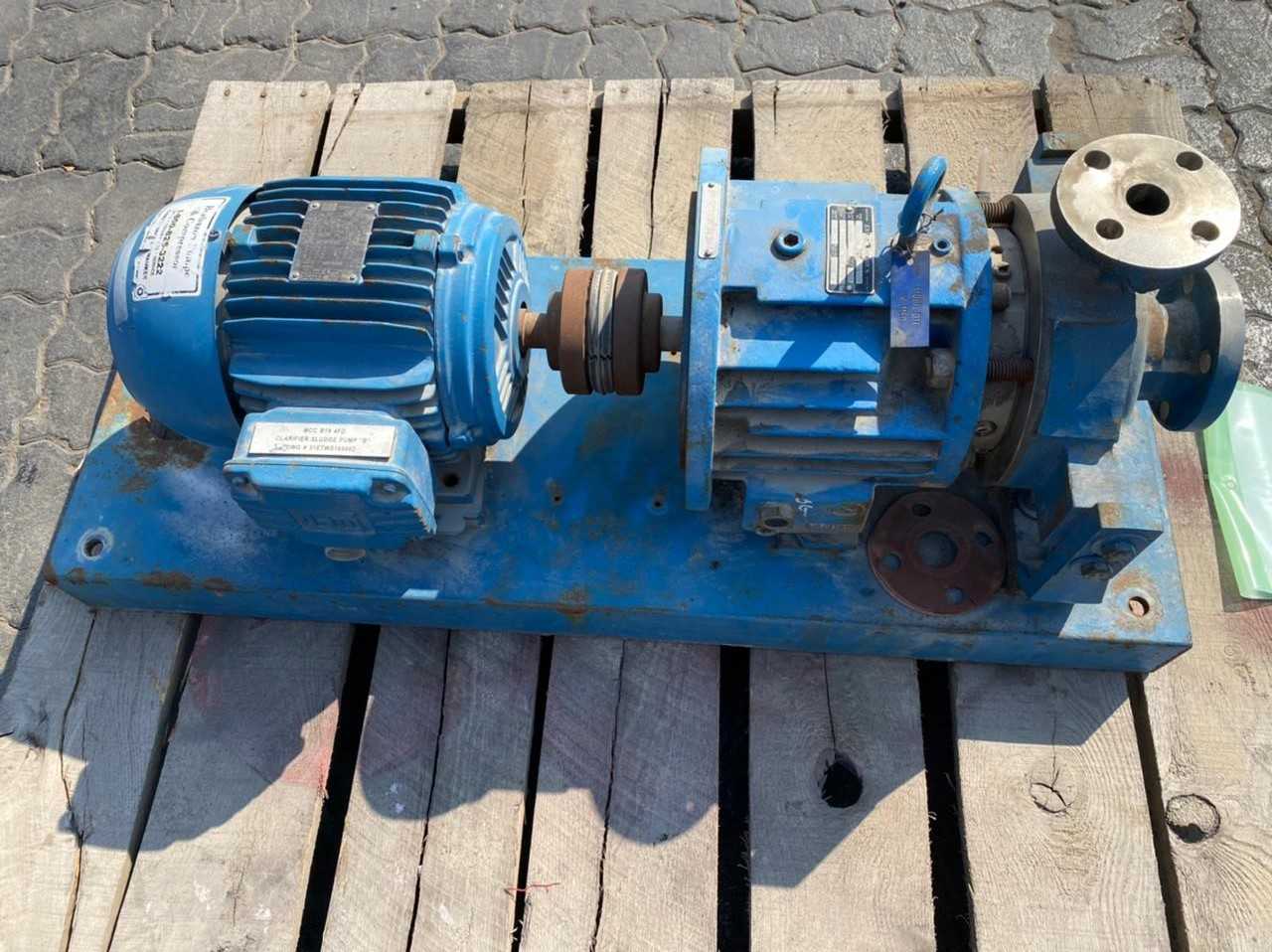 LOT OF 1 SS PUMPWITH MOTOR - ELECTRIC MOTORS