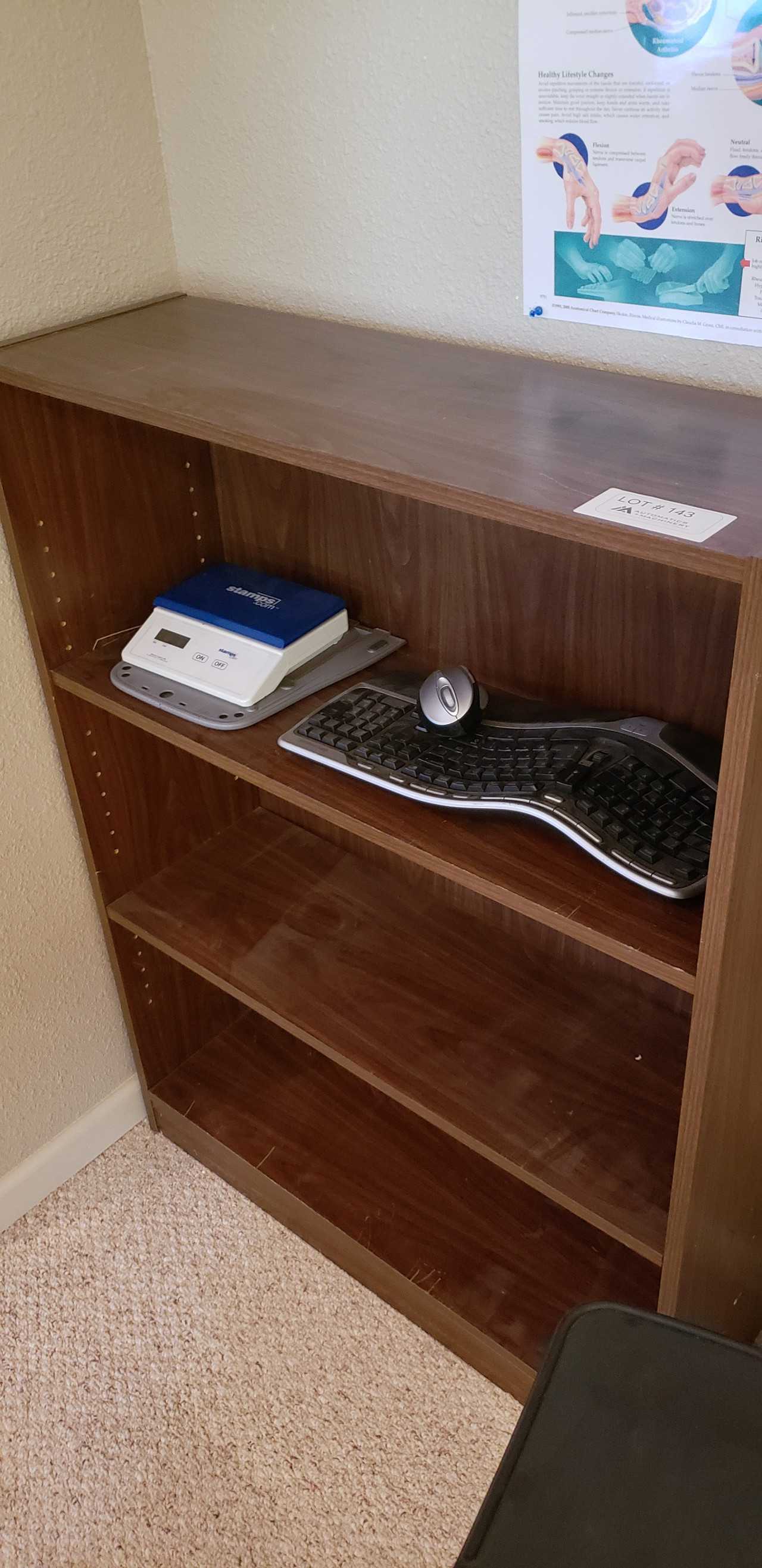 Shelf Unit, Keyboard, Postal Scale, Folding Laptop Desk - MISCELLANEOUS Shelf Unit, Keyboard, Postal Scale, Folding Laptop Desk - MISCELLANEOUS