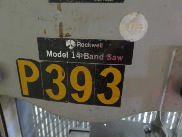 Rockwell Band Saw 14" - METAL SAWS