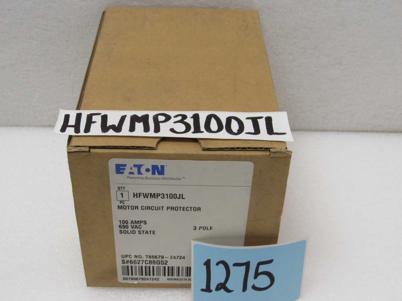 EATON HFWMP3100JL BREAKERS - MISCELLANEOUS