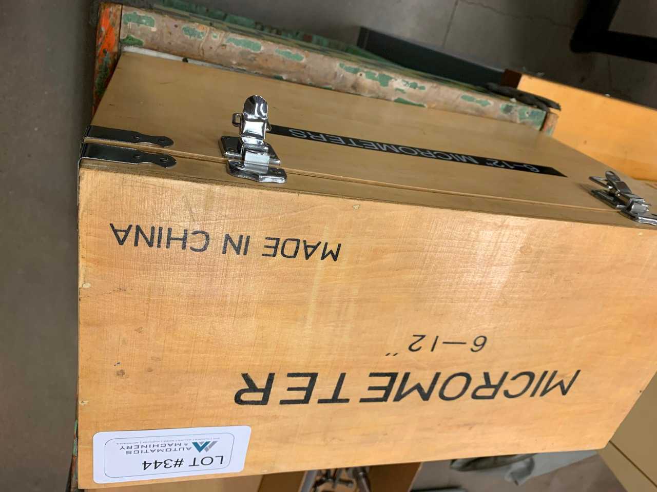 6 Piece Micrometer Set - PROCESS EQUIPMENT