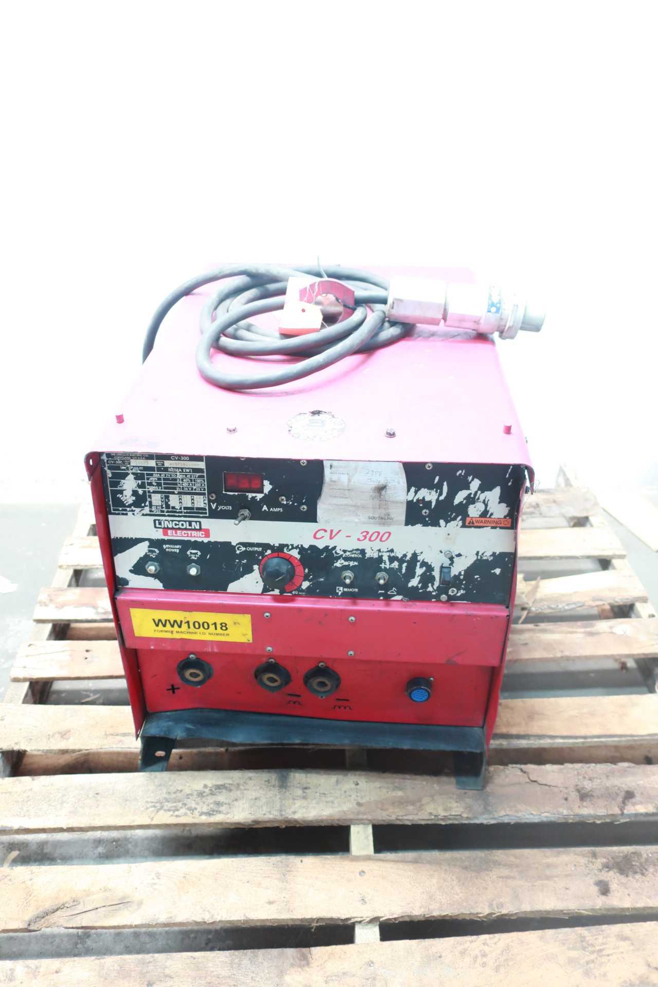 LINCOLN ELECTRIC CV-300 IDEALARC 3PH 230/460/575V-AC MIG WELDER - WELDING EQUIPMENT LINCOLN ELECTRIC CV-300 IDEALARC 3PH 230/460/575V-AC MIG WELDER - WELDING EQUIPMENT