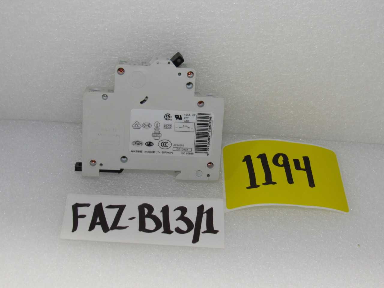 Eaton FAZ breakers - CIRCUIT BREAKERS