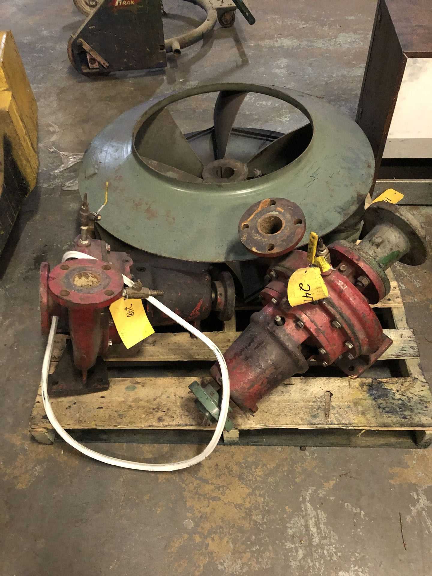 Industrial Building Large Fan & 2 Pumps - TEMPERATURE CONTROL COMPONENTS
