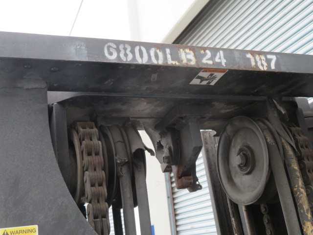 Caterpillar 6800 Lb Capacity Fork Lift with 72 inch forks propane and hard tires - PLANT & FACILITY