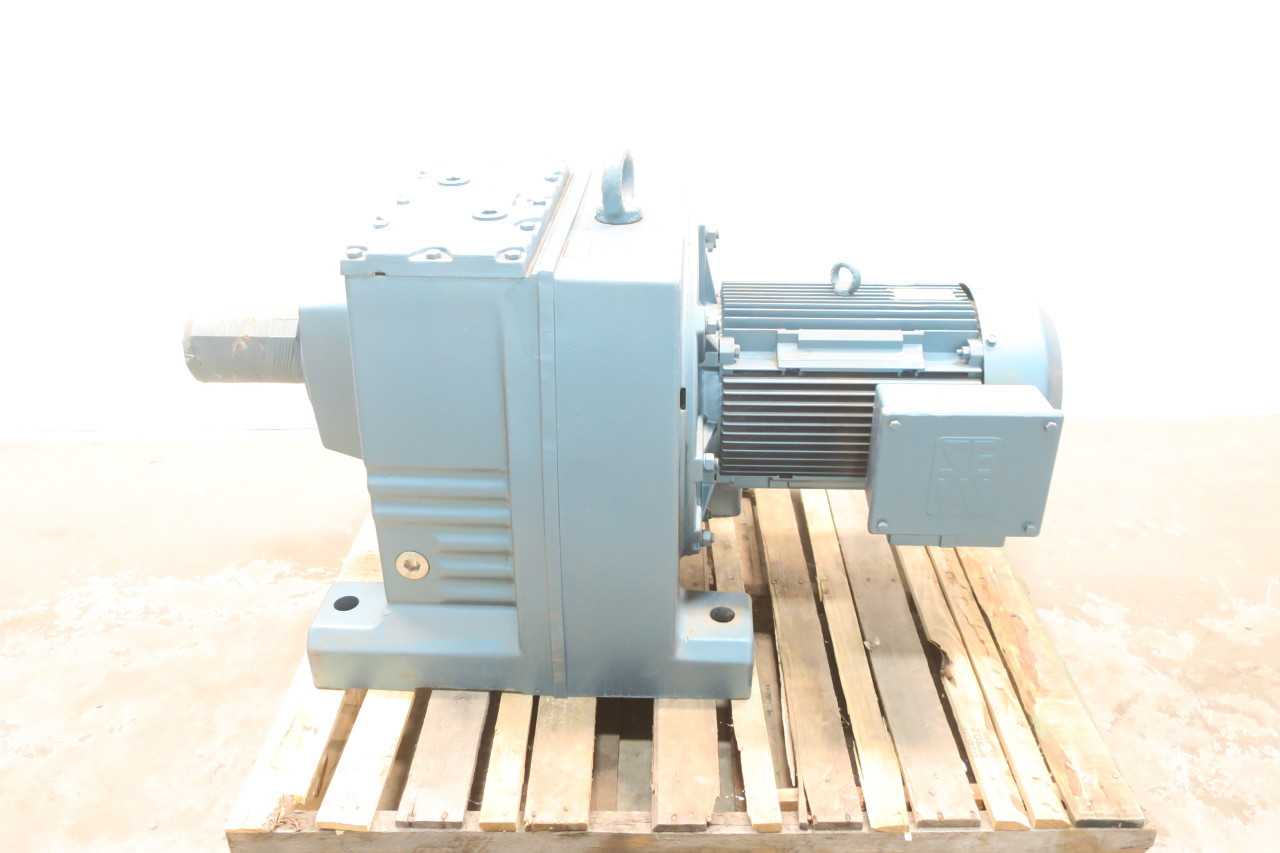 NEW SEW EURODRIVE DFV180L4-KS R167DV180L4-KS 121.8:1 30HP GEAR MOTOR - GEAR REDUCERS