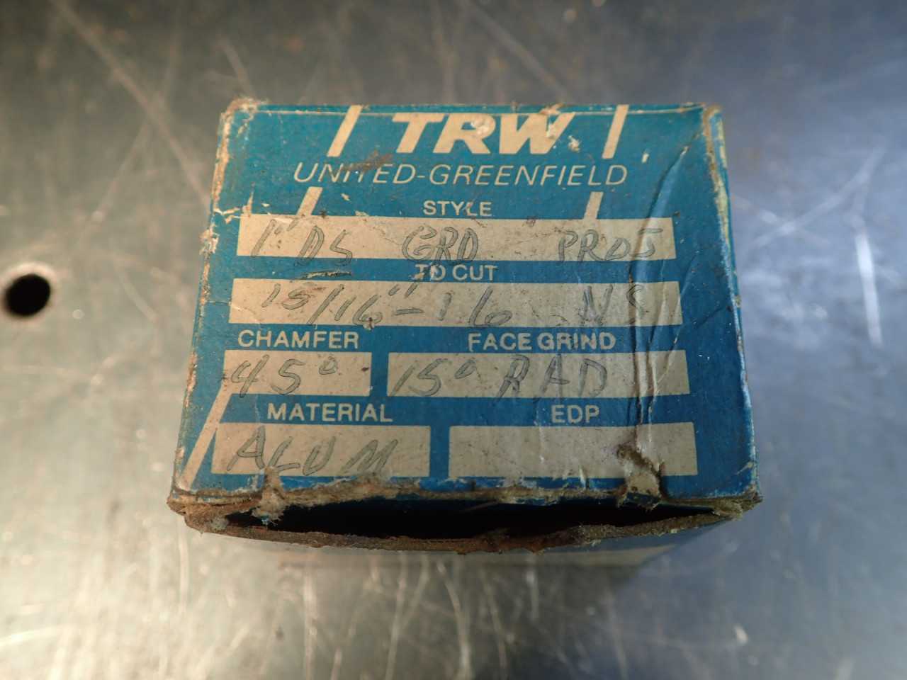 TRW Geometric 15/16" Projection Thread Threading Chasers for 1" DS DSA Die Heads - HOLEMAKING TOOLS