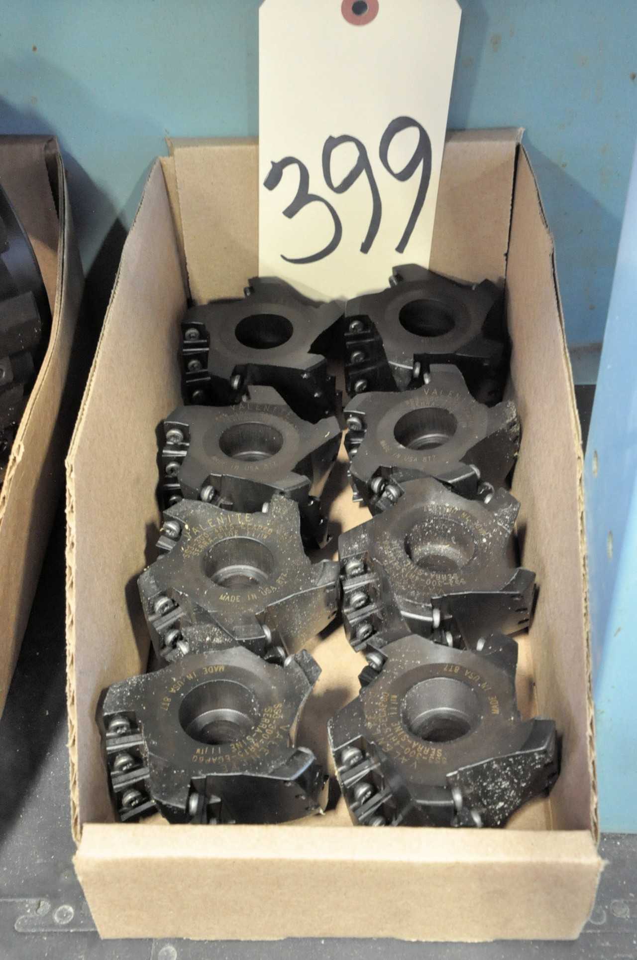 Lot-(8) Small Insert Type Face Cutters in (1) Box - ELECTRIC POWER TOOLS