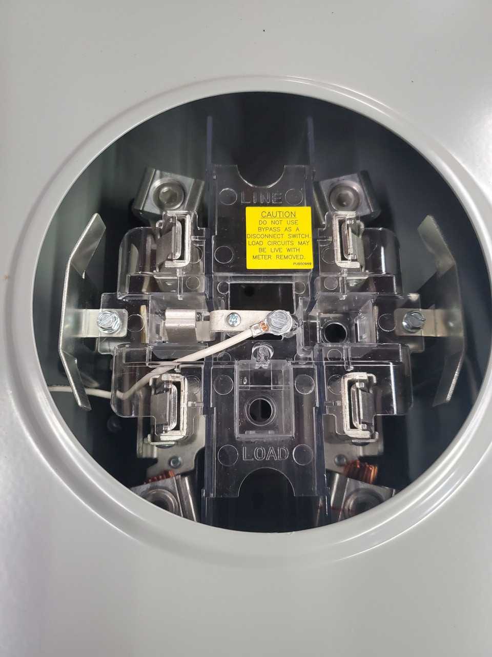 (1) Eaton CMBX1212B200BTS Meter Breaker Panel Type CH 200A 120/240VAC 1Ph - ELECTRICAL COMPONENTS