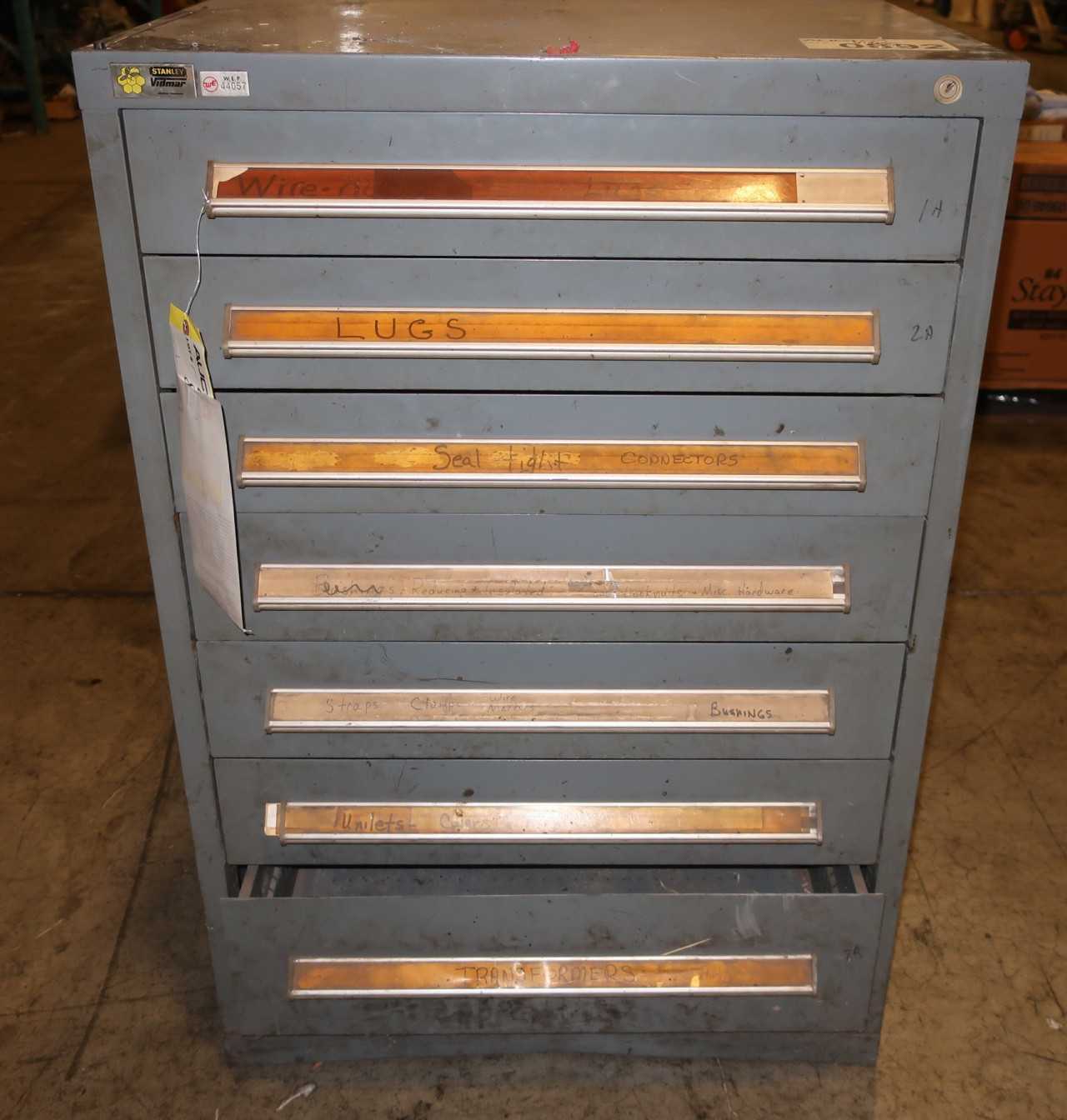 STANLEY VIDMAR 7 DRAWER STEEL TOOL BOX - TOOL STORAGE
