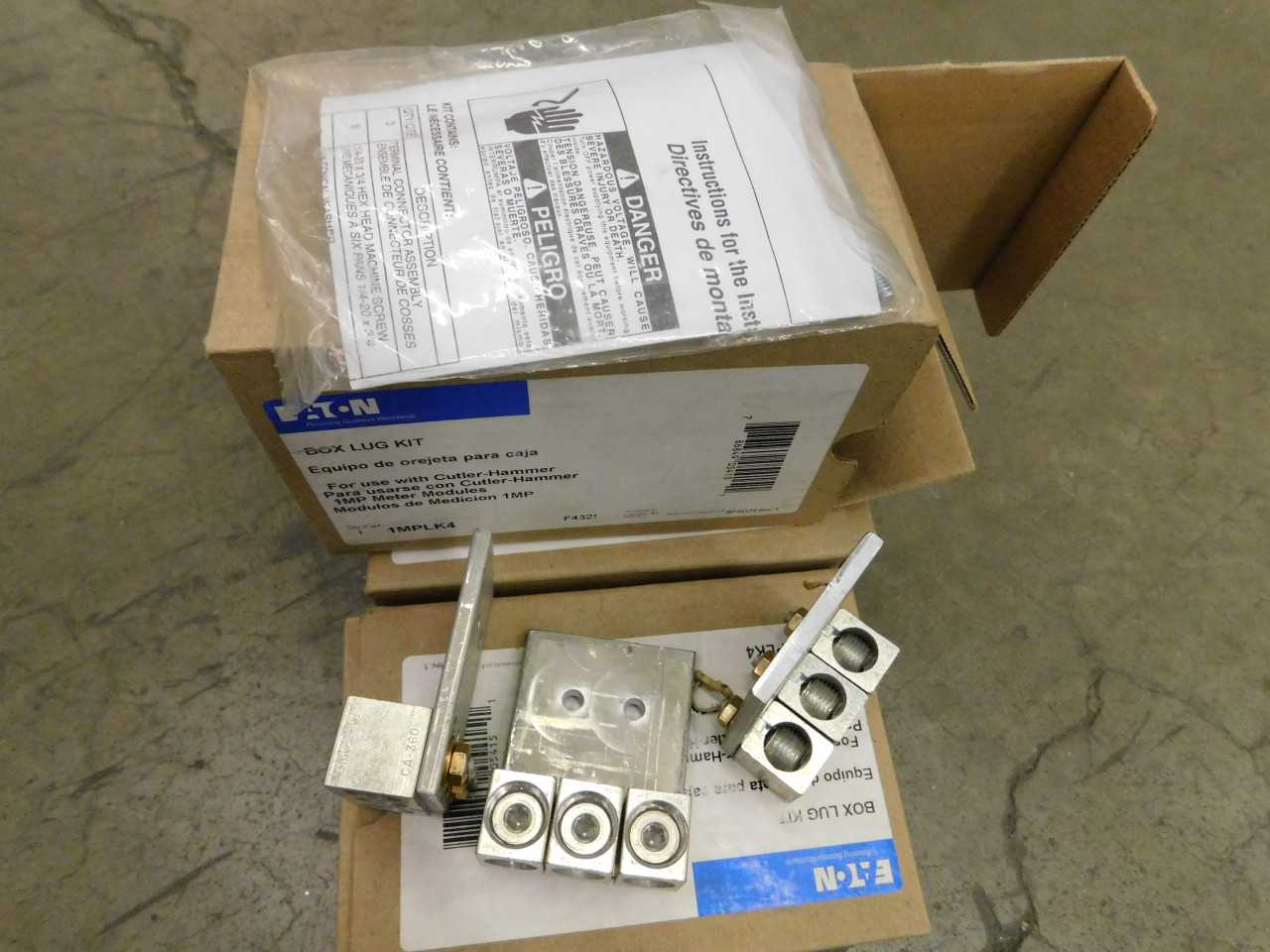 Lot of 5 Box Lug Kits - ELECTRICAL COMPONENTS
