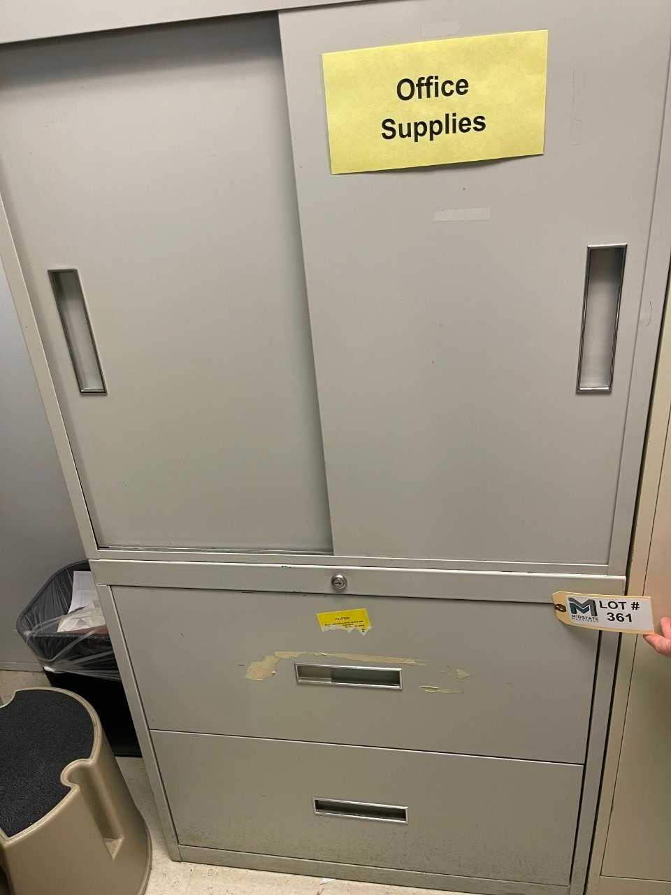 Metal Cabinet without Contents - TOOL STORAGE