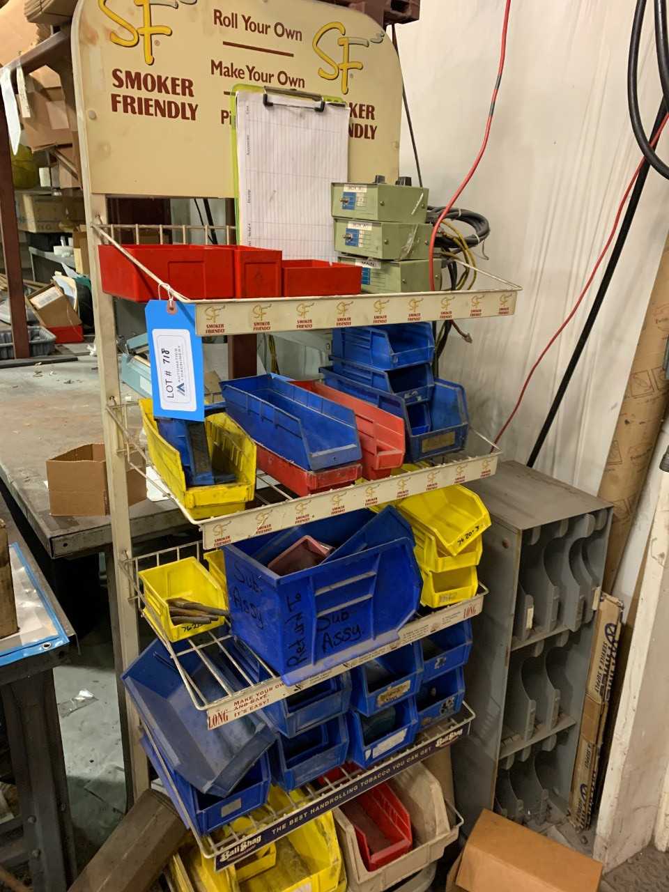 Rack with Contents - SHELVING
