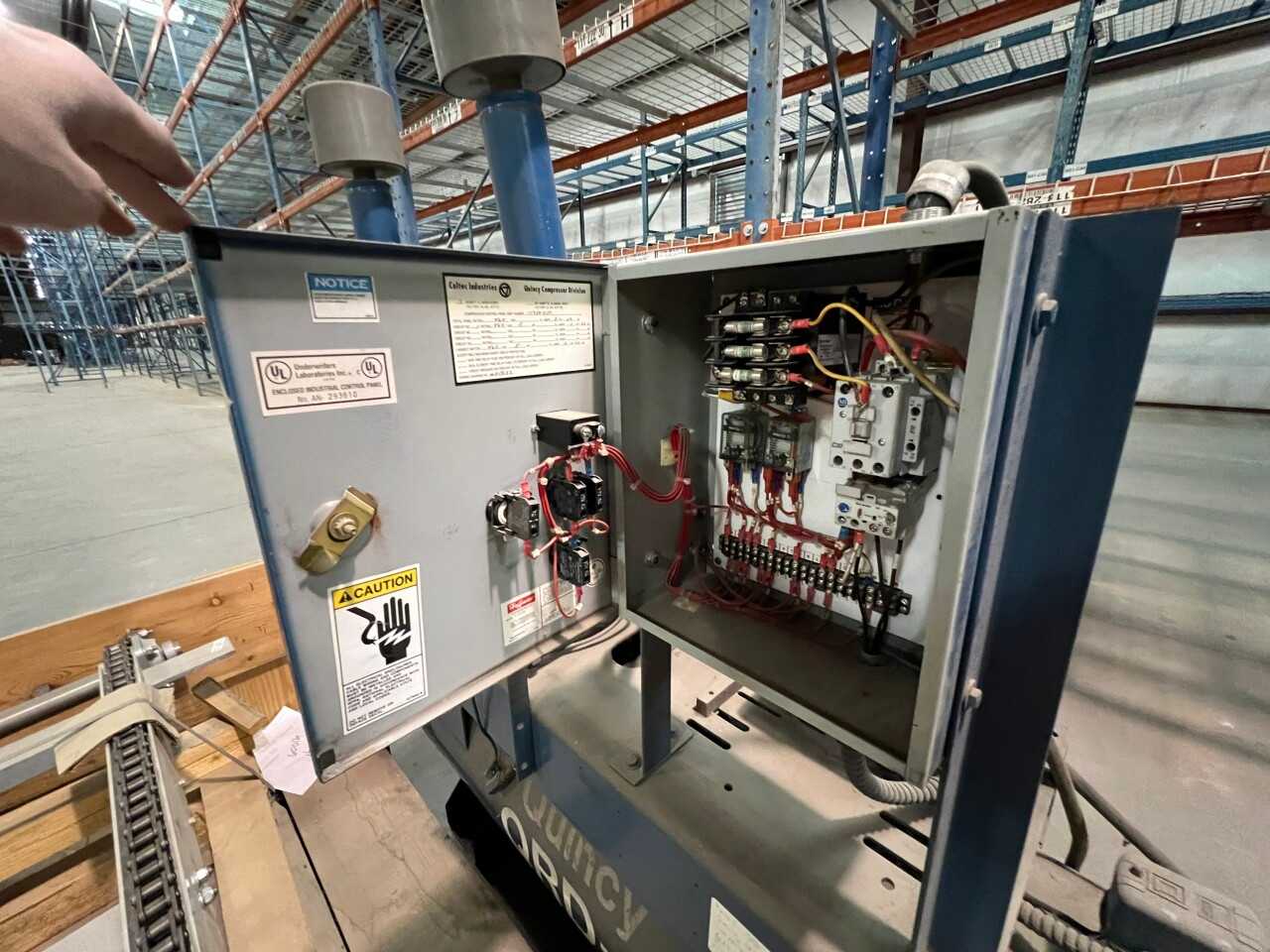 QUINCY MQRD5ST80N AIR COMPRESSOR 5HP 3PH 230/460V (NEW MEXICO) - AIR COMPRESSORS