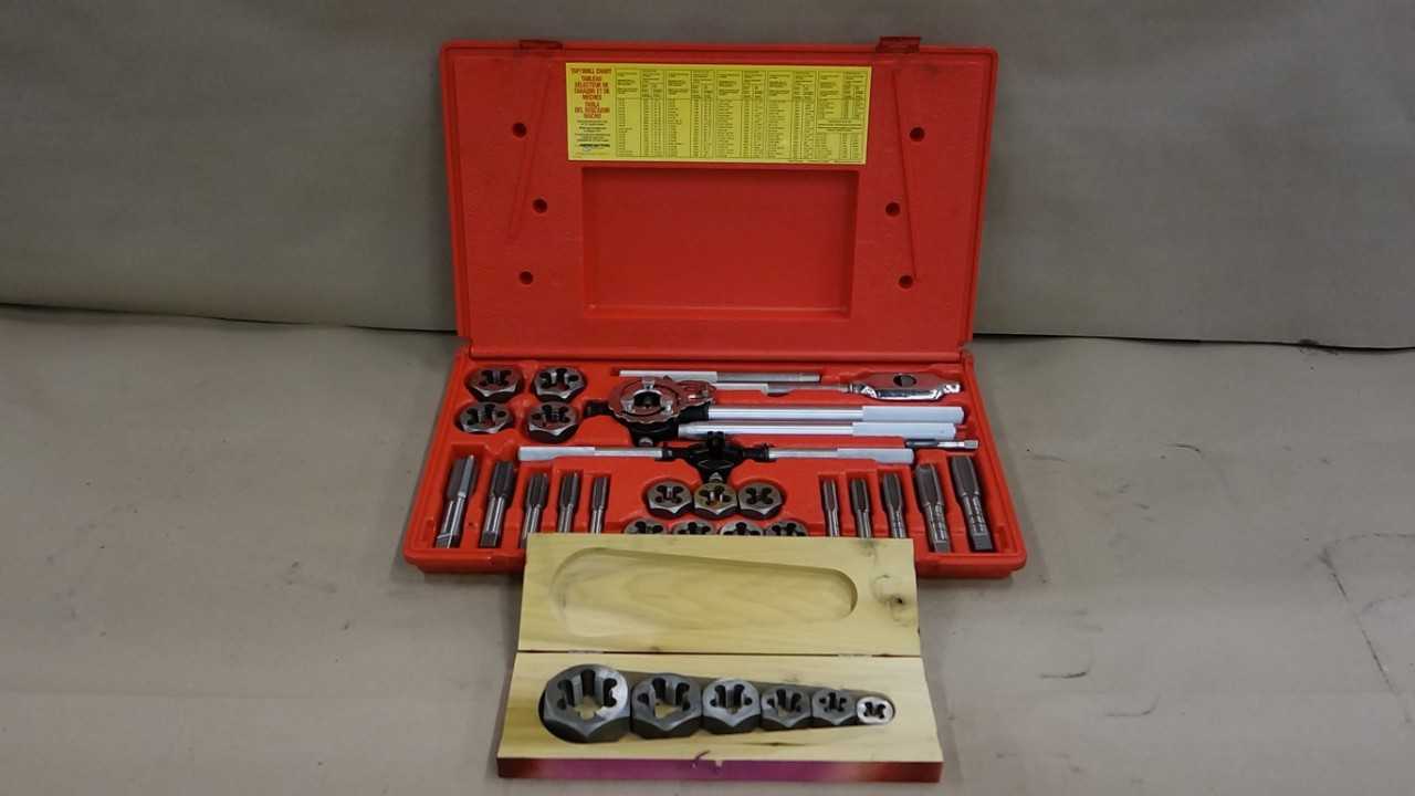 LOT OF 2 TAP & DIE SETS - ELECTRIC POWER TOOLS