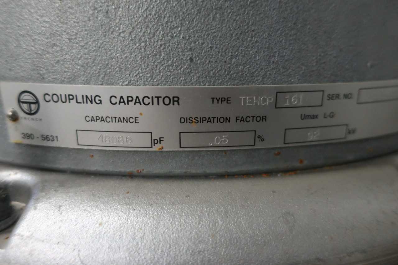 LOT OF 3 TRENCH TEHCP-161 COUPLING CAPACITORS - CAPACITORS