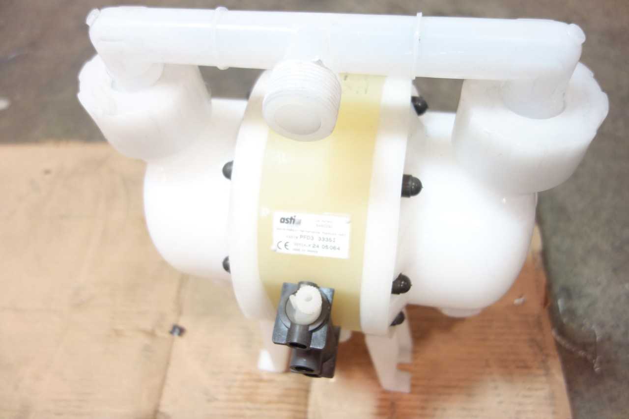 SAINT-GOBAIN PFD3 333SI ASTI PURE CONTROLLED FLOW NPT 1/4IN 1/2IN TEFLON 1IN 1IN DIAPHRAGM PUMP - DIAPHRAGM PUMP