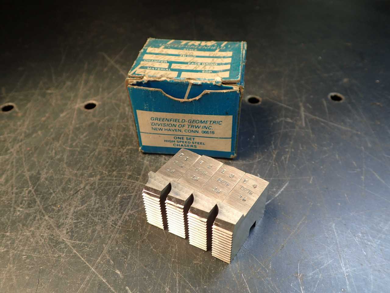 TRW Geometric 15/16" Projection Thread Threading Chasers for 1" DS DSA Die Heads - HOLEMAKING TOOLS