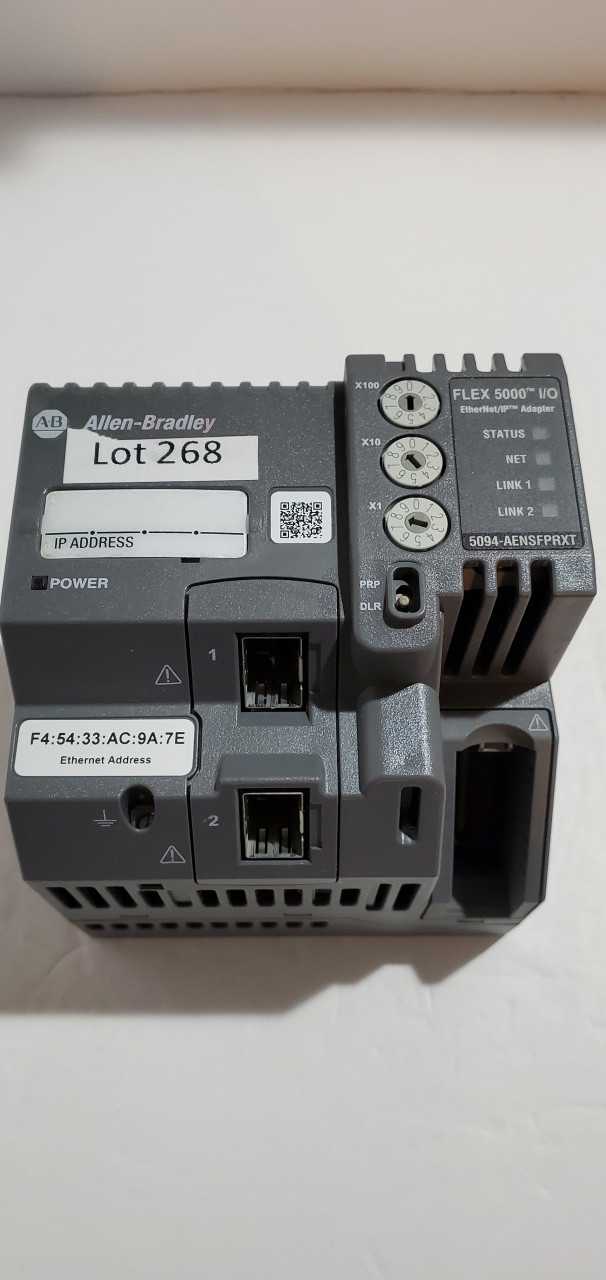 Allen Bradley Flex 5000 Ethernet Adapter - INDUSTRIAL PARTS Allen Bradley Flex 5000 Ethernet Adapter - INDUSTRIAL PARTS