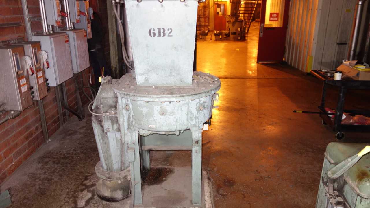 COAL FEEDER W/ RELIANCE 5HP 230/460V-AC MOTOR, JORDAN LA-2410 ACTUATOR - PROCESS EQUIPMENT