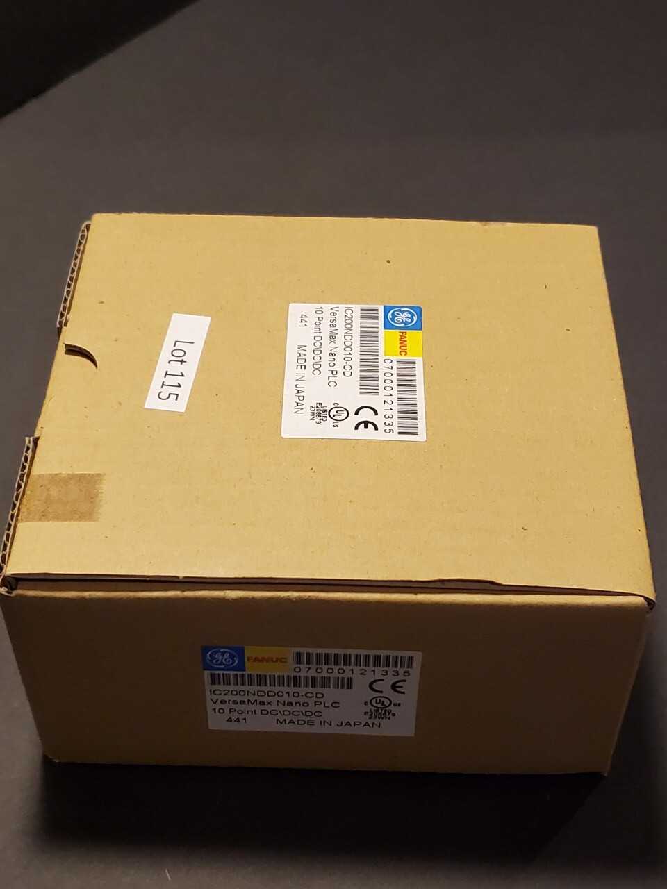 GE VersaMax Nano PLC - AUTOMATION & CONTROLS