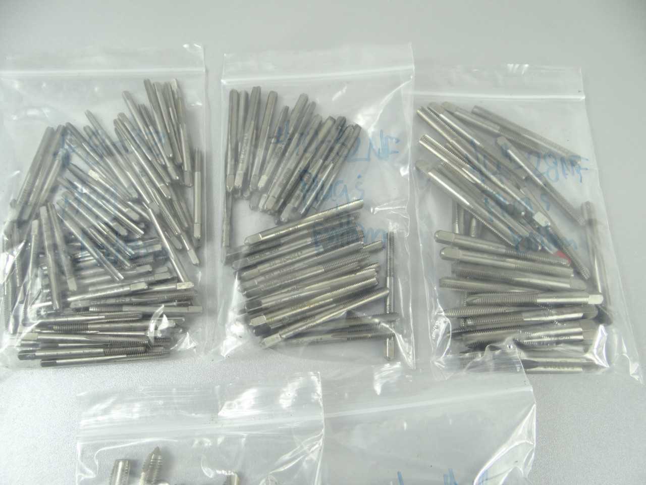 Huge Lot of Assorted HSS Taps - MACHINING ACCESSORIES & TOOLING