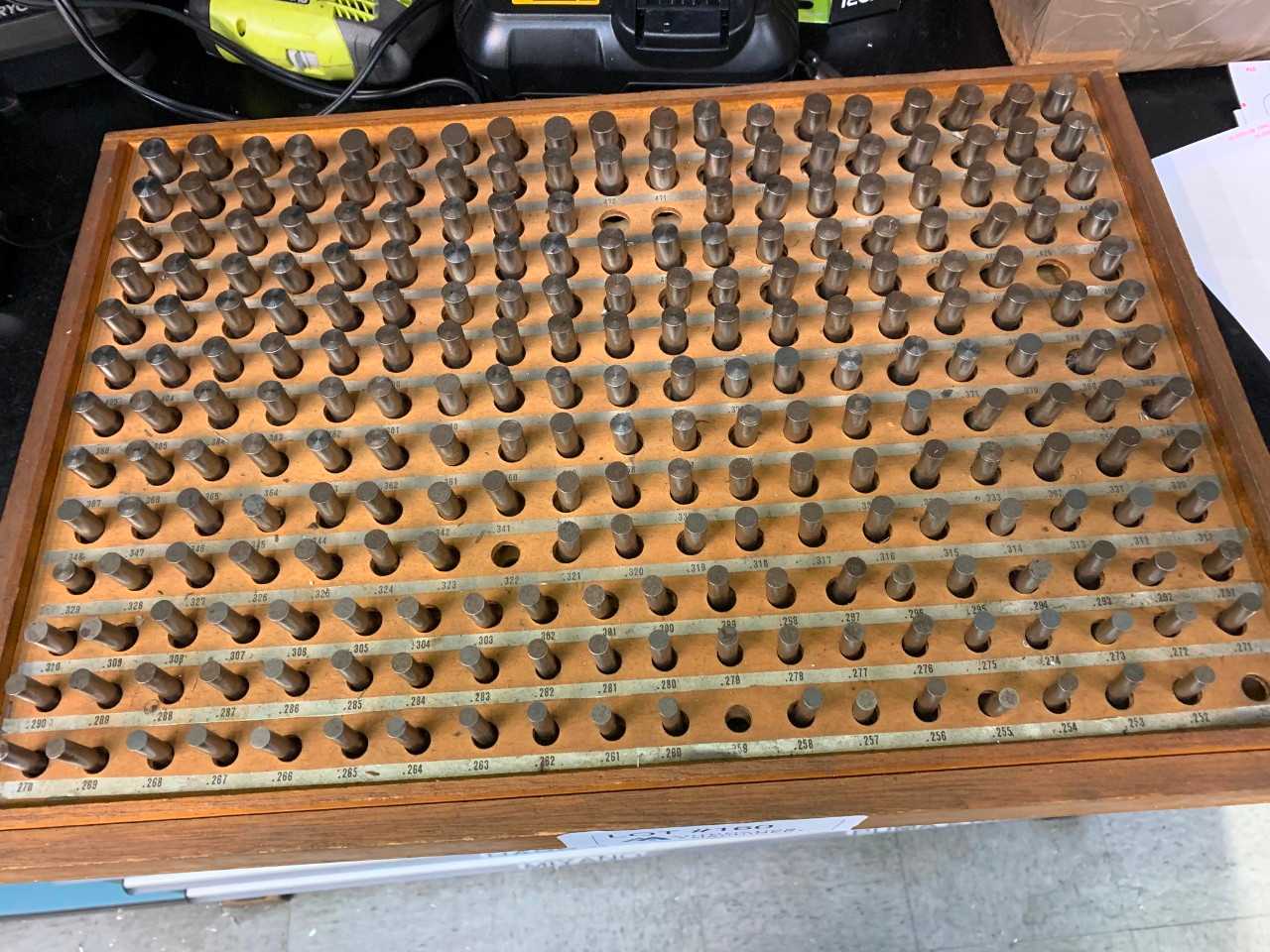 .251"-.500" Pin Gauge Set - INSTRUMENTATION